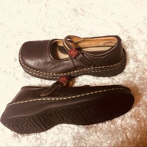 Bass Alena Girls Mary Jane Leather Hook/Loop 2